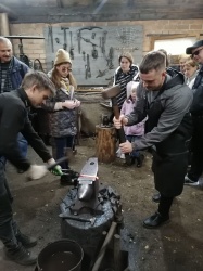 Коллектив филиала "Завод Энергооборудование" посетили музей "Дудутки".